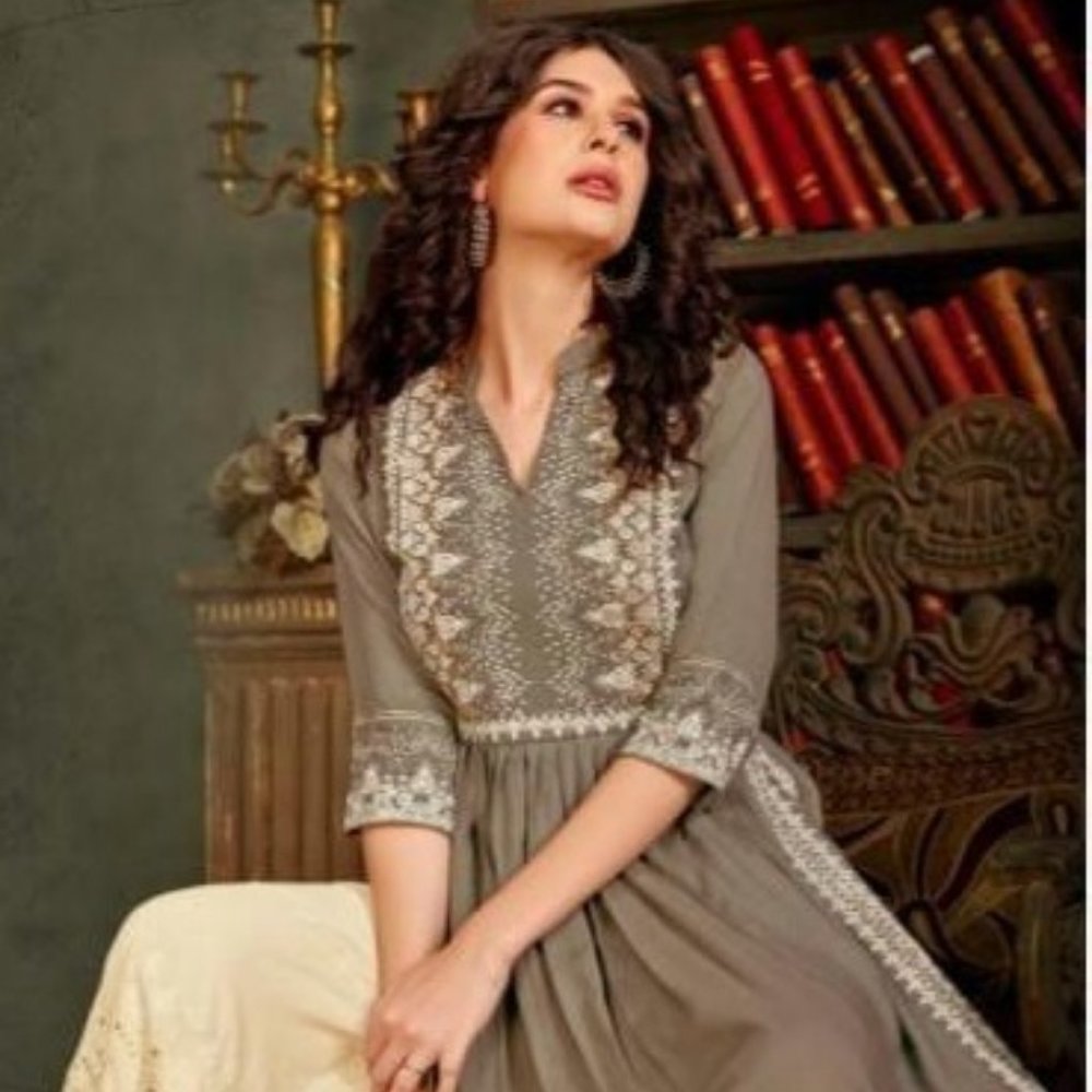 MAISHA PRESENT NAZNEEN RAYON HANDWORK READYMADE